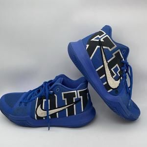 Nike Kyrie 3 Duke Men’s Basketball Shoe Blue Devils Durham Size 8 2017